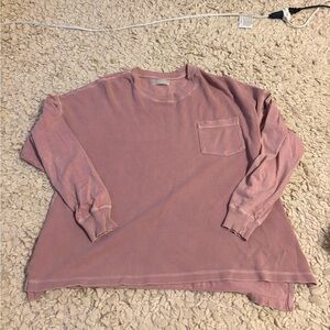 Urban Outfitters Pink Boxy Tee